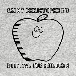 Retro St. Chris Logo (black) T-Shirt